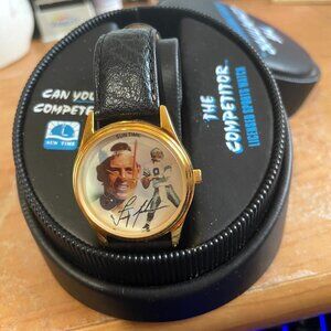 THE COMPETITOR LICENSED SPORTS WATCH BY SUN TIME TROY AIKMAN DALLAS COWBOYS  LTD
